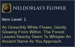 Neldorlas's Flower | LOTRO Items Database